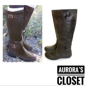 Columbia 7 Dark Brown Riding Boots Jessa Knee